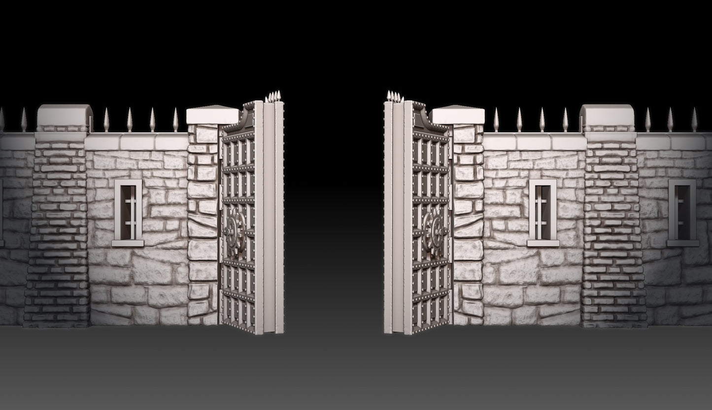 Modular Walls and Gate Set