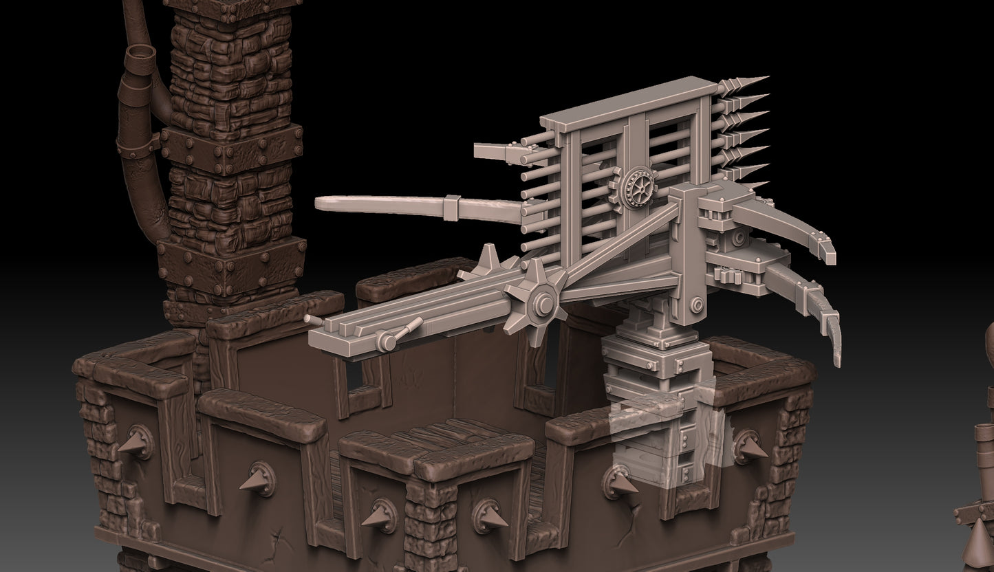 Seige Weapons - Mountable Cannon and Ballista